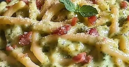Fusilli con crema di zucchine