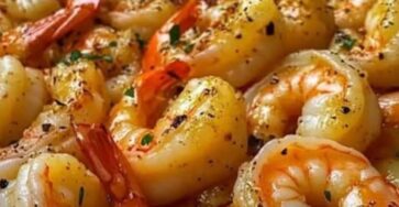 Gamberi al forno estivi