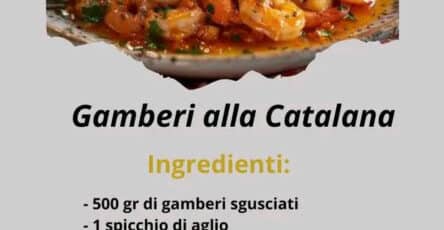 Gamberi alla Catalana ricetta