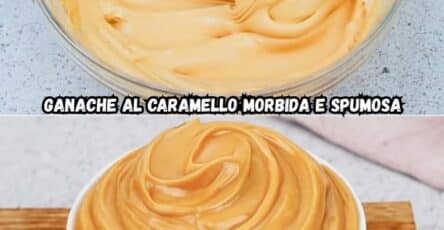 Ganache al caramello spumosa