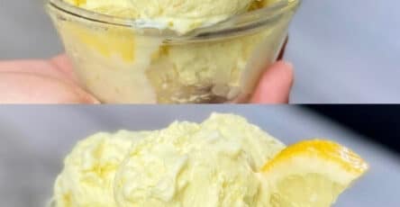Gelato al limone cremoso