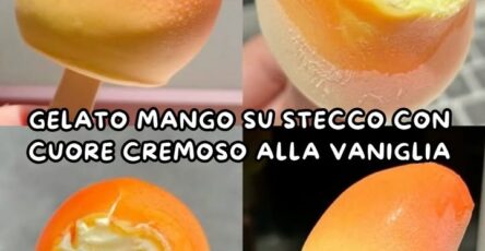 Gelato al mango cremoso