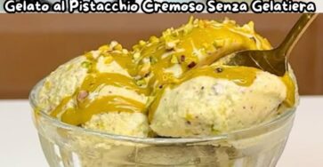 Gelato al pistacchio facile