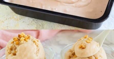 Gelato alla nocciola cremoso