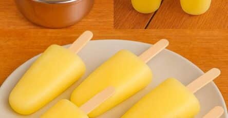 Ghiaccioli al limone facili