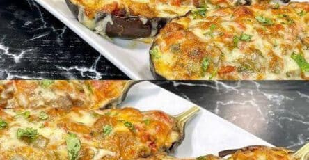 Gratin di melanzane ripiene