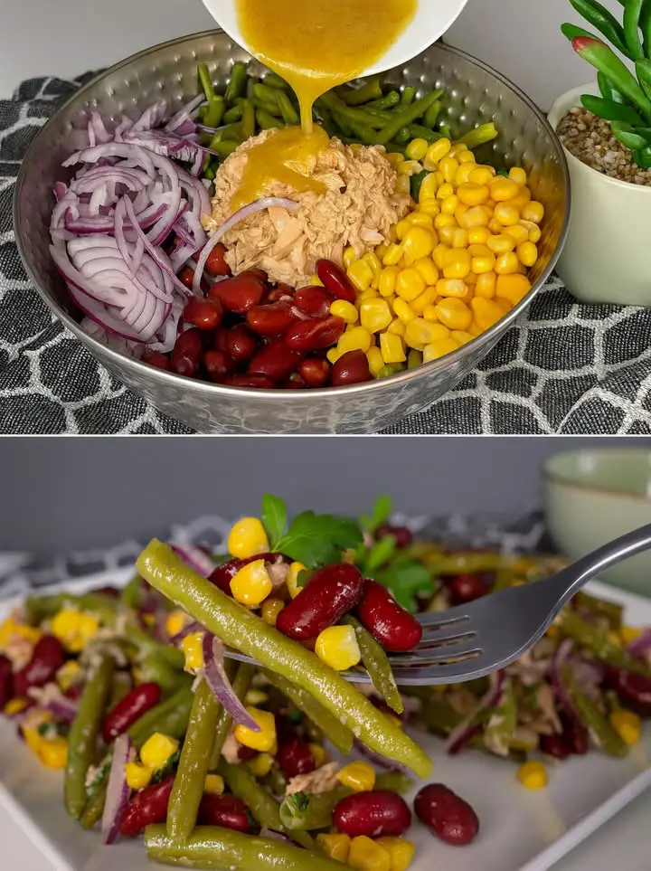 Insalata con fagiolini