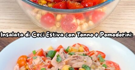 Insalata di ceci fresca