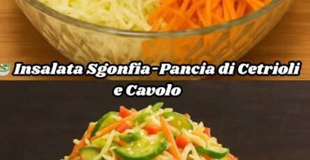 Insalata di cetrioli e cavolo