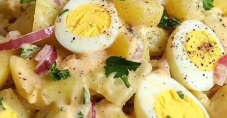 Insalata di patate e uova
