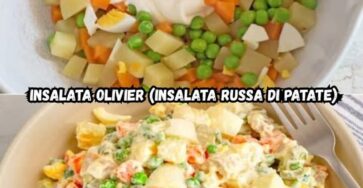 Insalata russa patate ricetta