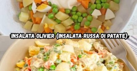Insalata russa patate ricetta