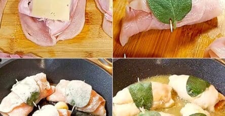 Involtini di pollo gustosi