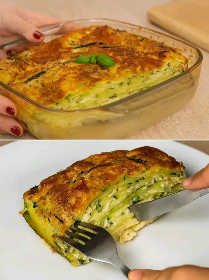 Lasagna di zucchine leggera