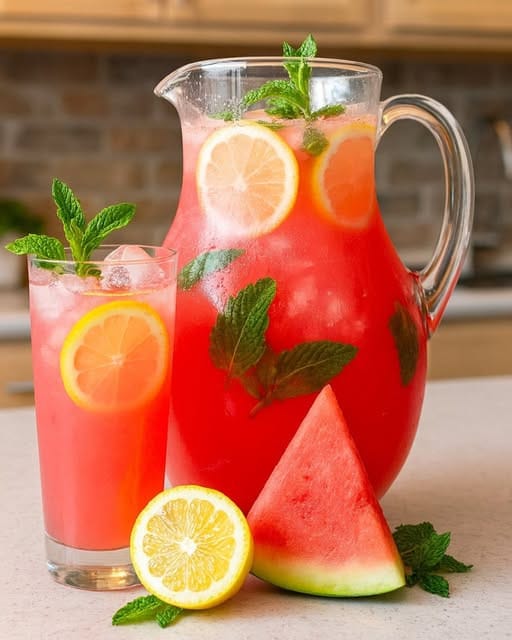 Limonata all'anguria fresca