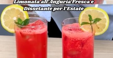 Limonata dissetante estiva
