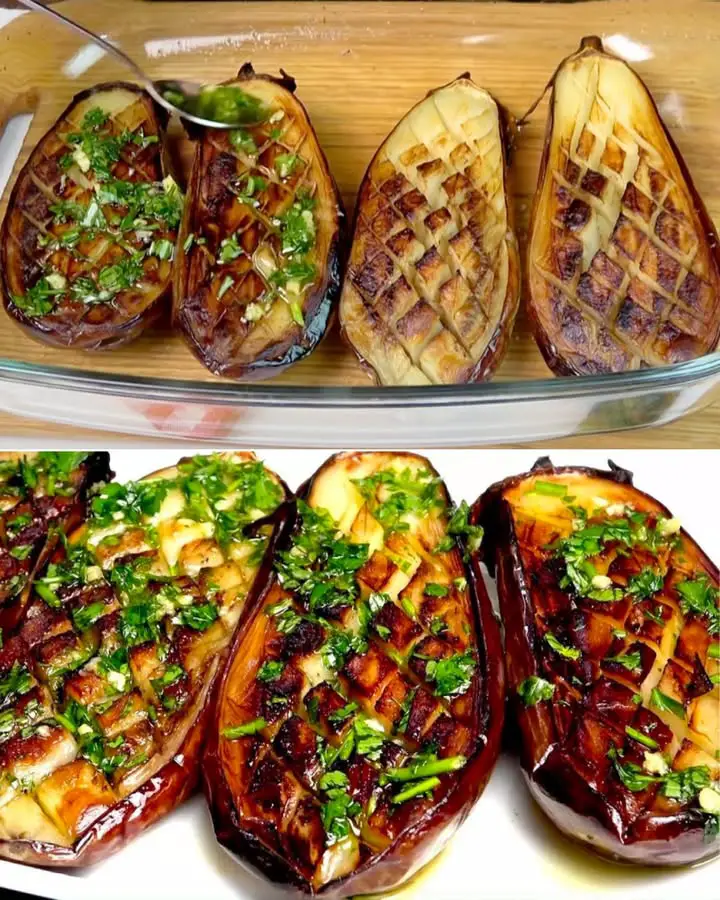 Melanzane al forno vegane
