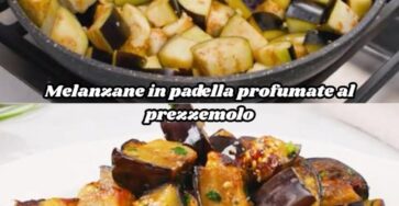 Melanzane al prezzemolo