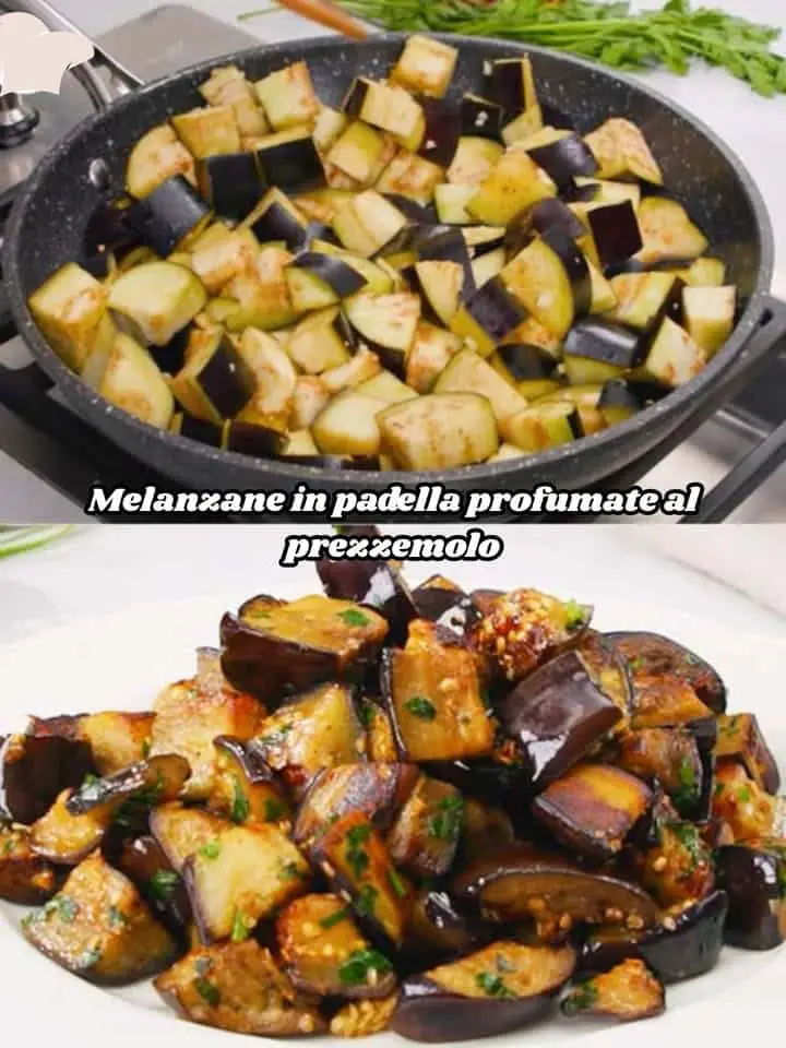Melanzane al prezzemolo