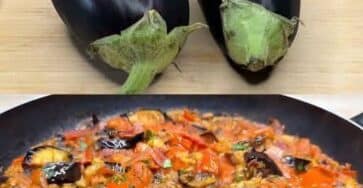 Melanzane deliziose vegetariane