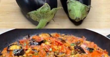 Melanzane deliziose vegetariane