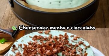 Menta e cioccolato torta