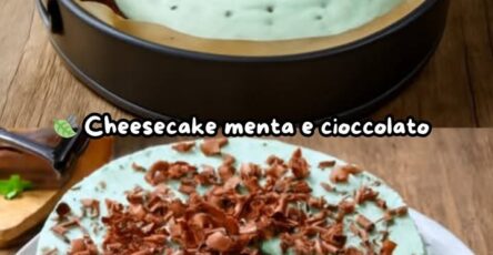 Menta e cioccolato torta