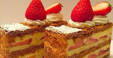 Millefoglie con fragole