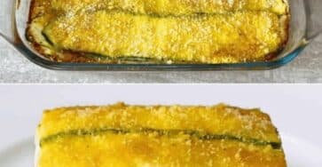 Millefoglie di zucchine croccante