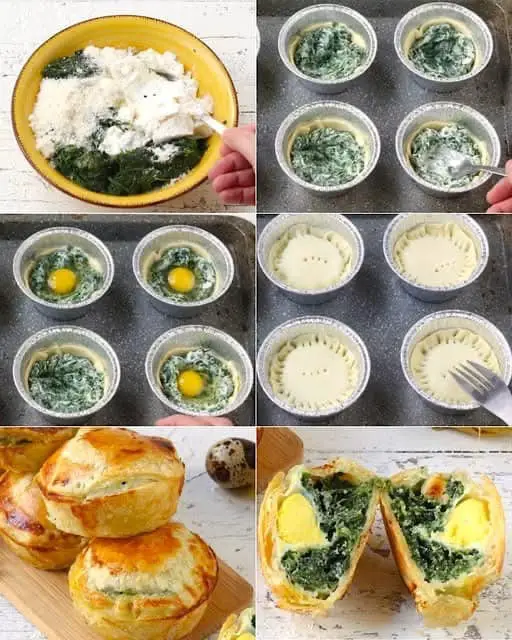 Mini pasqualine deliziose