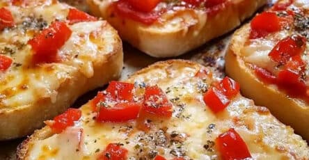 Mini pizze con verdure