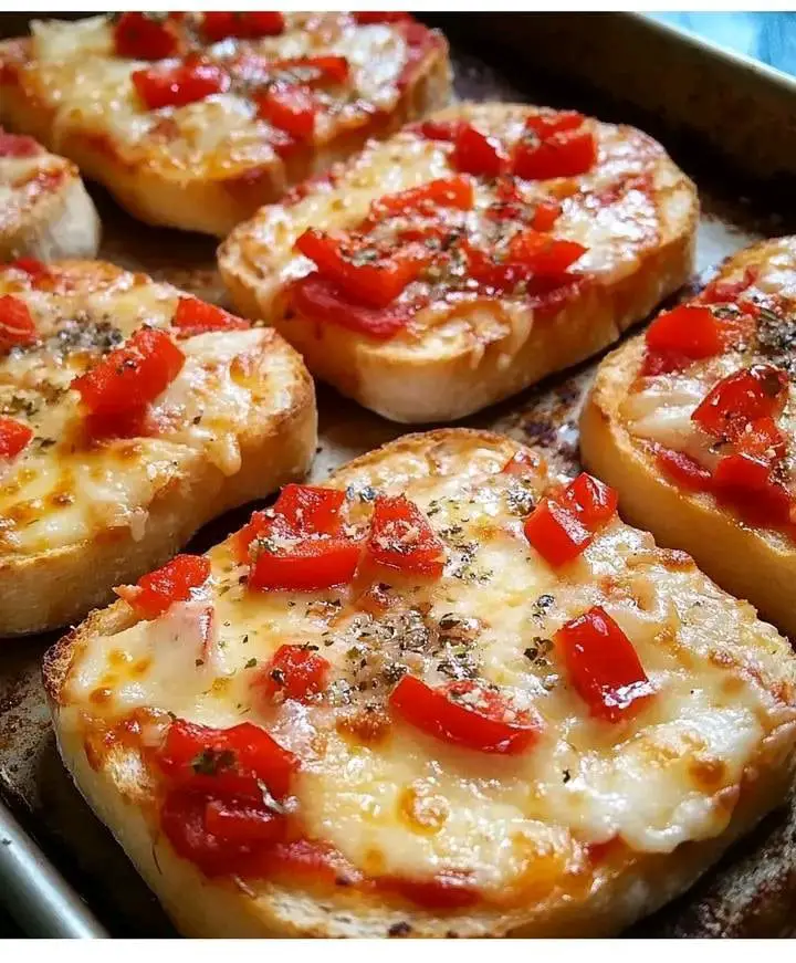 Mini pizze con verdure