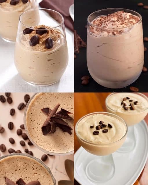 Mousse al caffè cremosa
