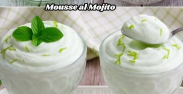 Mousse al mojito estiva