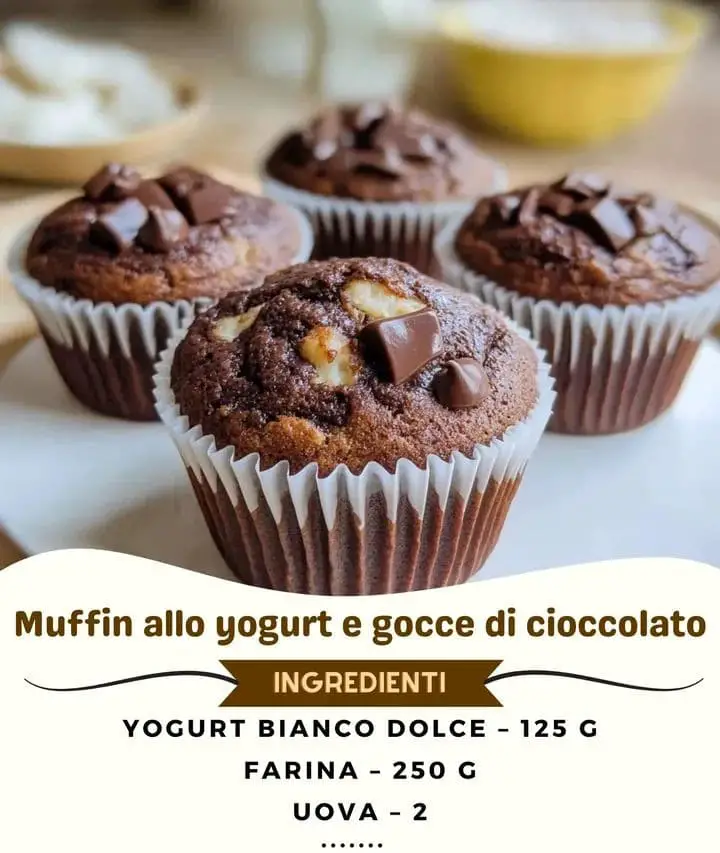 Muffin al cioccolato