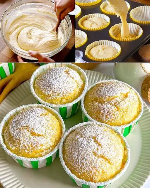 Muffin alla ricotta deliziosi