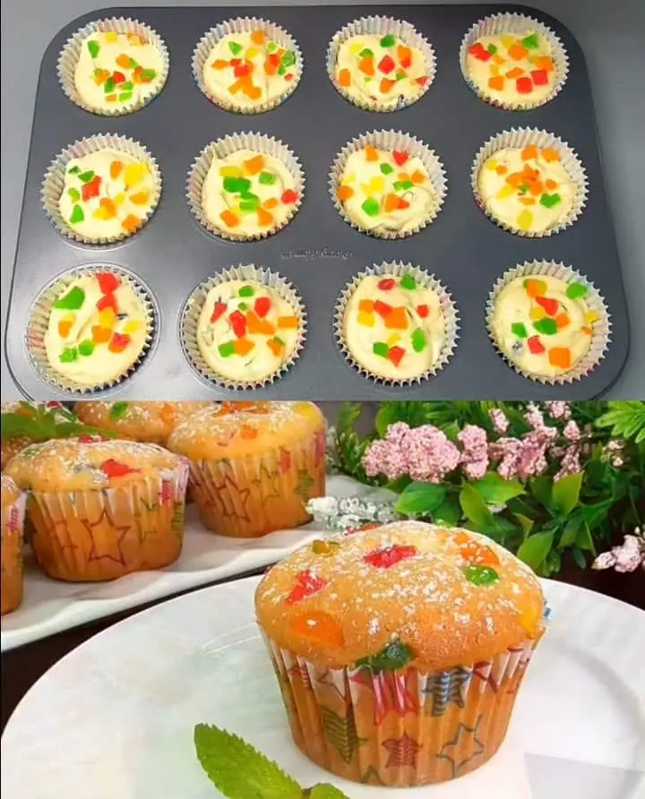 Muffin dolci e soffici