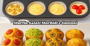 Muffin salati morbidi