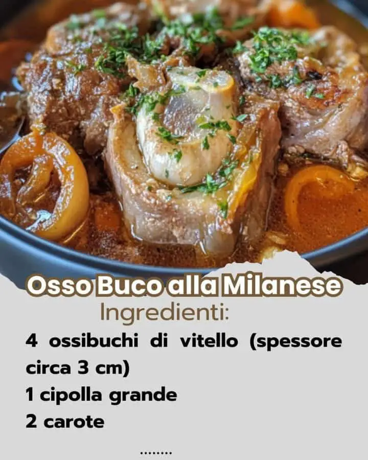 Osso buco alla milanese