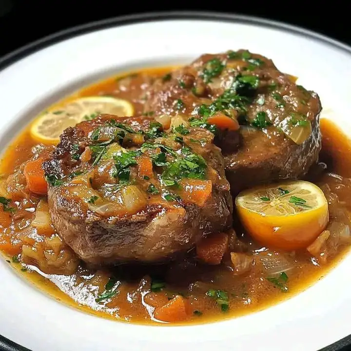 Ossobuco cotto a fuoco lento