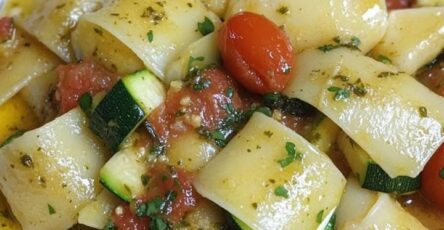 Paccheri con mazzancolle