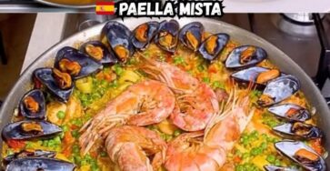 Paella mista spagnola