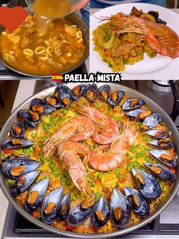 Paella mista spagnola