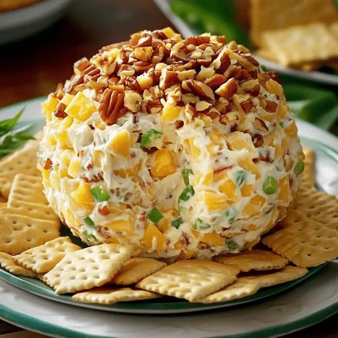 Palline di formaggio e ananas