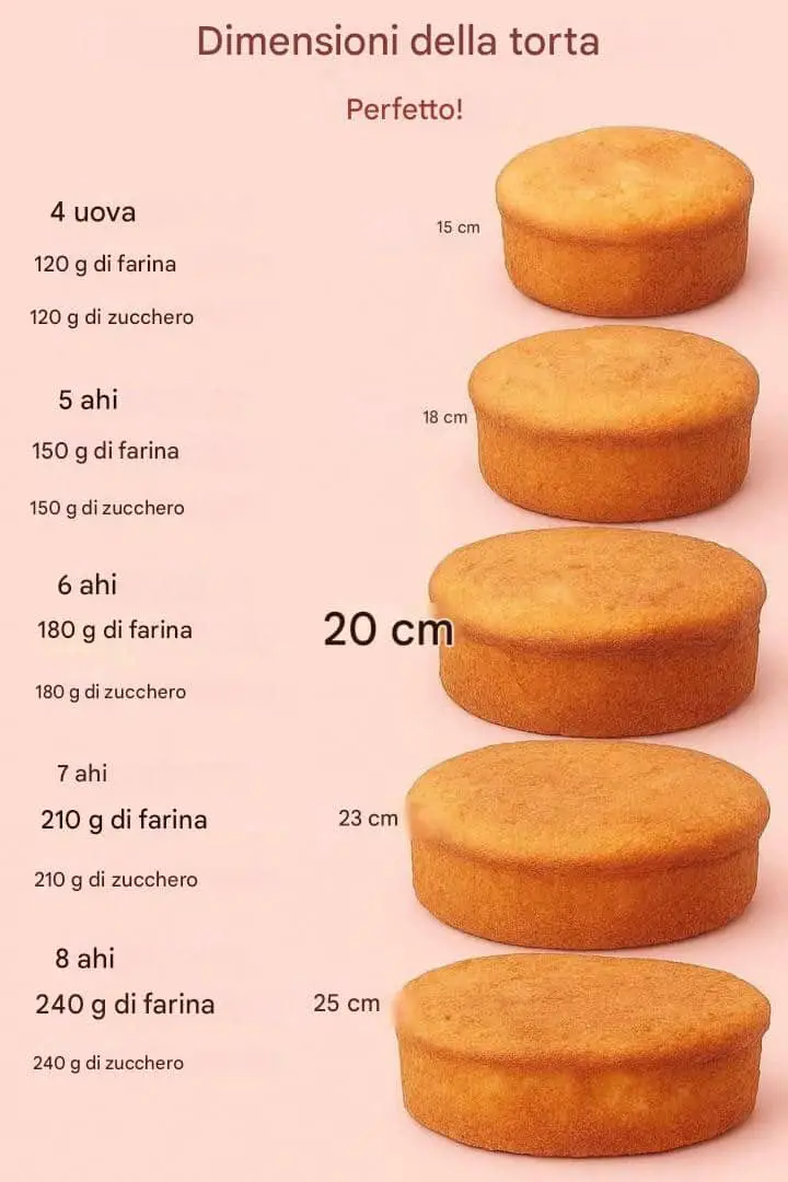Pan di Spagna perfetto