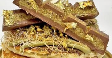 Pancake al cioccolato dorati