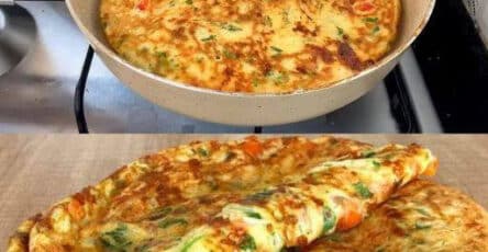 Pancake salati formaggio verdure