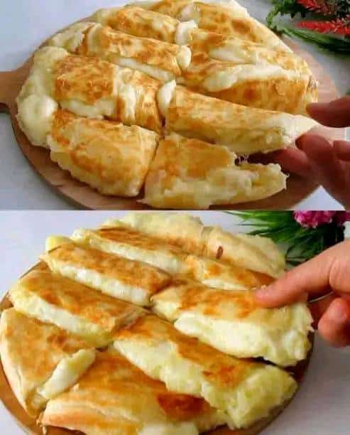 Pane al formaggio veloce