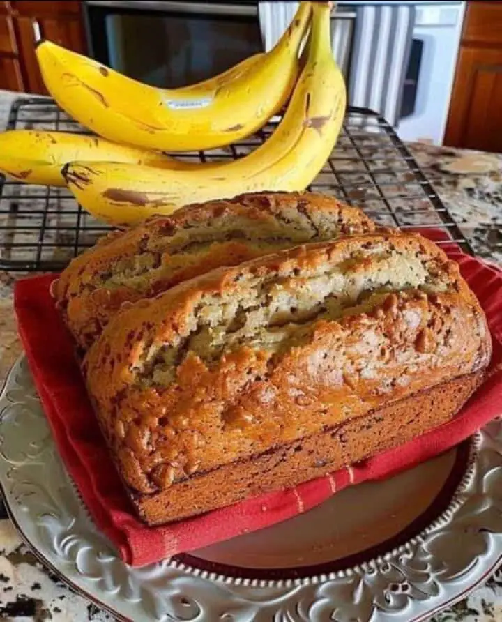 Pane alla banana delizioso