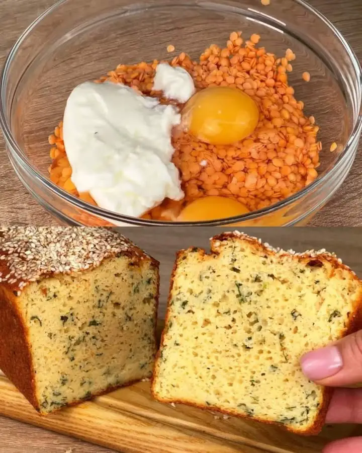 Pane di lenticchie sano